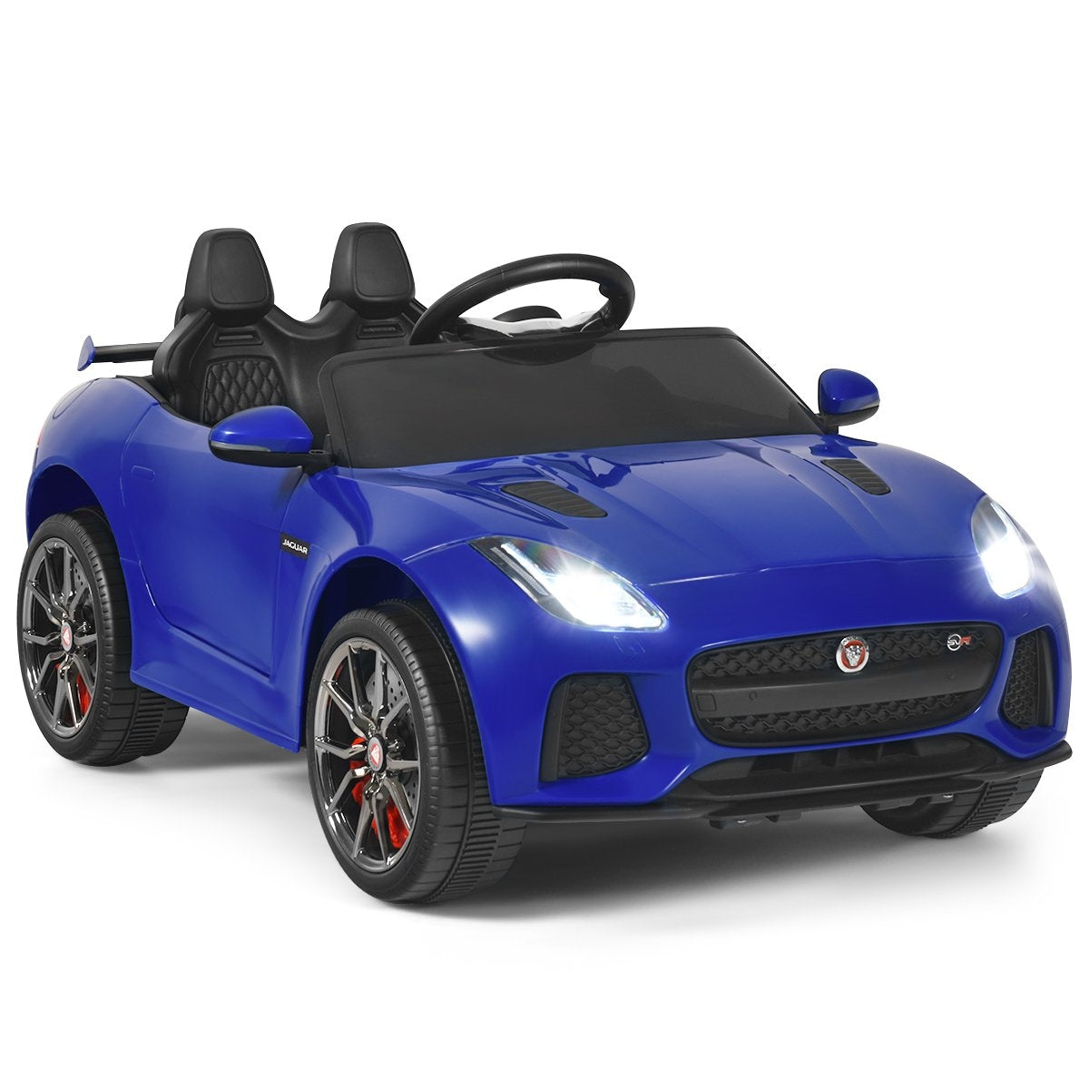 Electric children's car with stories & music & horn & headlights & remote control marine