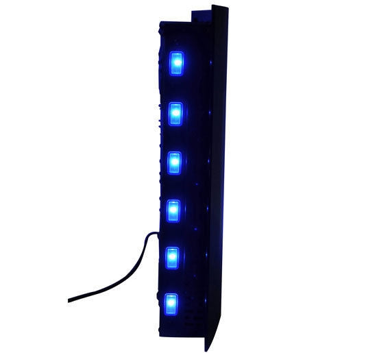 Electric fireplace electric wall fireplace 65 x 11.4 x 52cm, fireplace for a cozy atmosphere