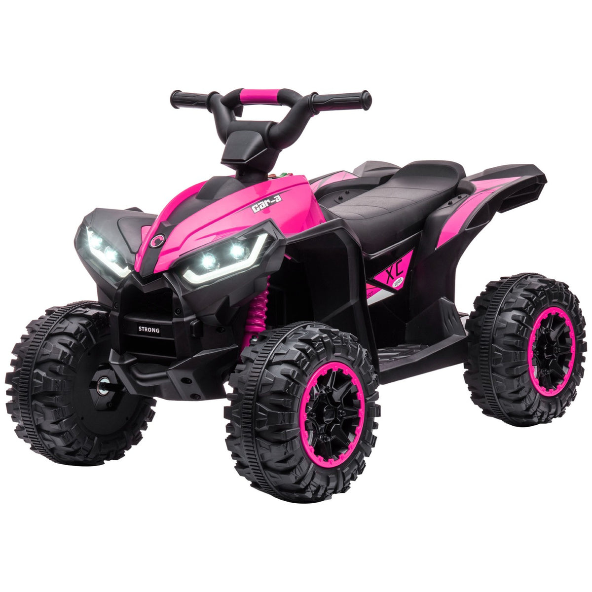 Electric quad, children's quad with USB port, children's motorcycle with MP3 music player, headlight, children's vehicle for children 3-5 years