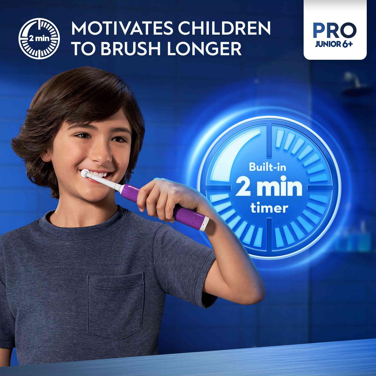 Electric toothbrush Junior Purple SUT
