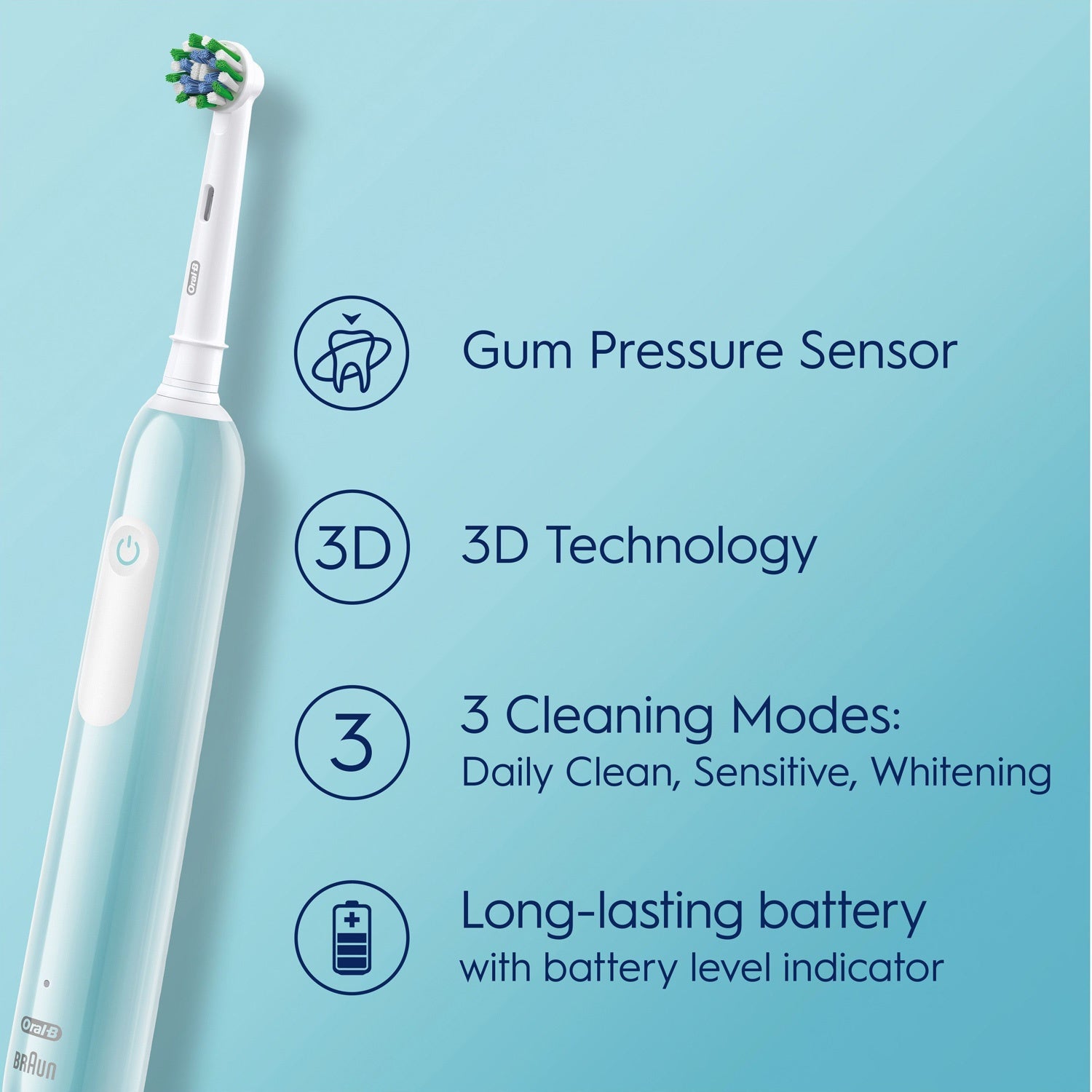 Electric toothbrush Pro1 Duo Black / Turquoise
