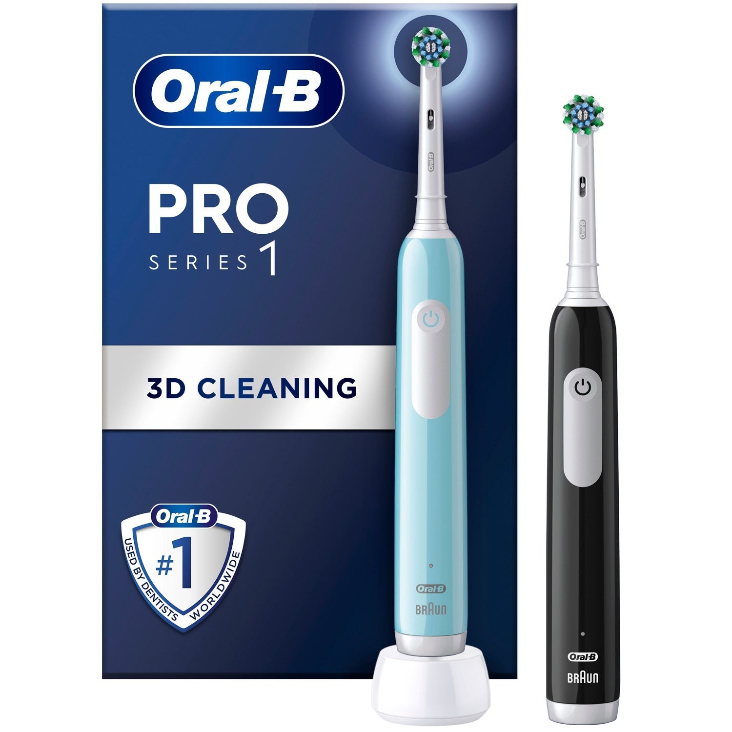 Electric toothbrush Pro1 Duo Black / Turquoise