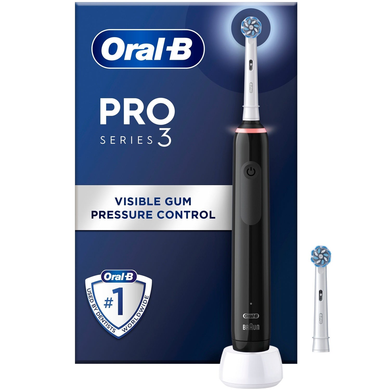 Electric toothbrush Pro3 Black + Extra Refill