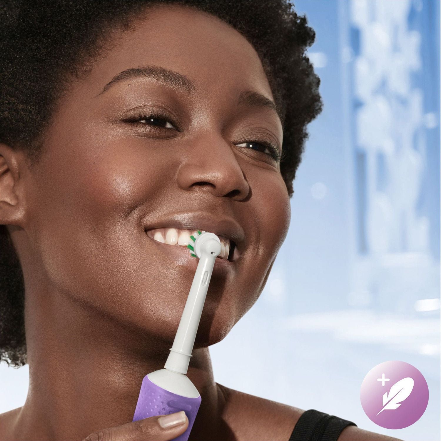 Electric toothbrush Vitality Pro Lilac CA HBOX