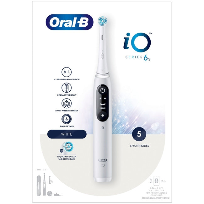 Electric toothbrush iO6 Series M6 White