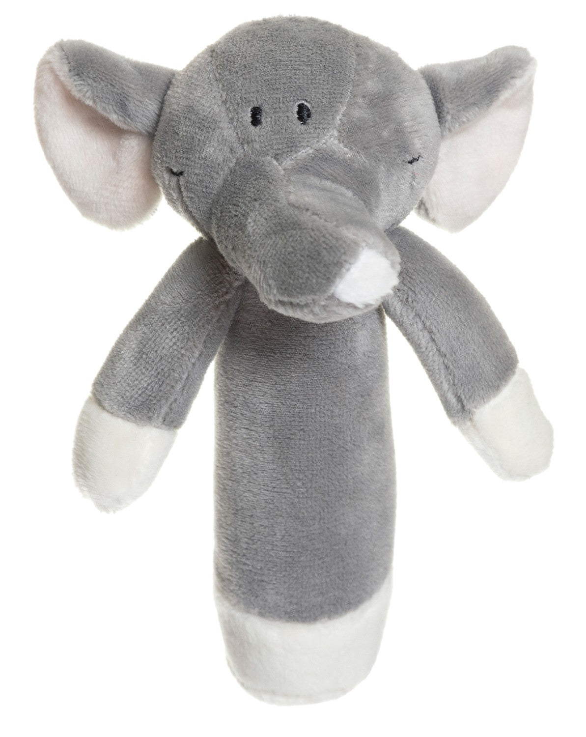 Elephant Baby Rattle, Soft & Easy Grip, 14 cm