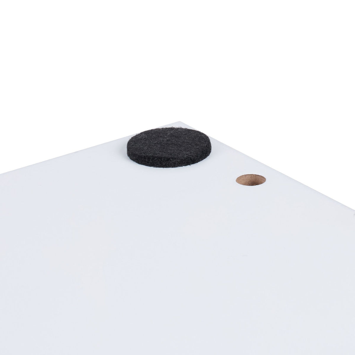 Elevated Dog Feeding Station, White, Large Dogs