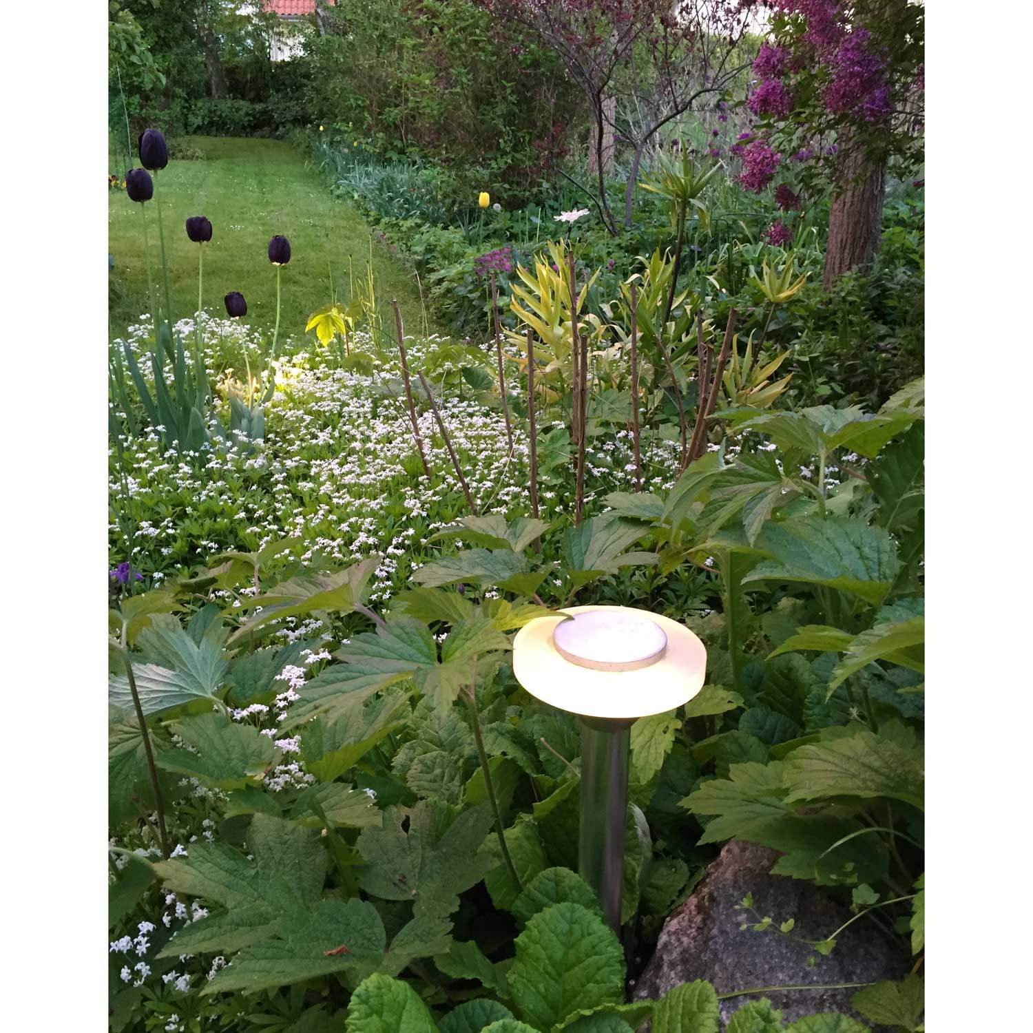 Ellipse garden lamp Aluminum