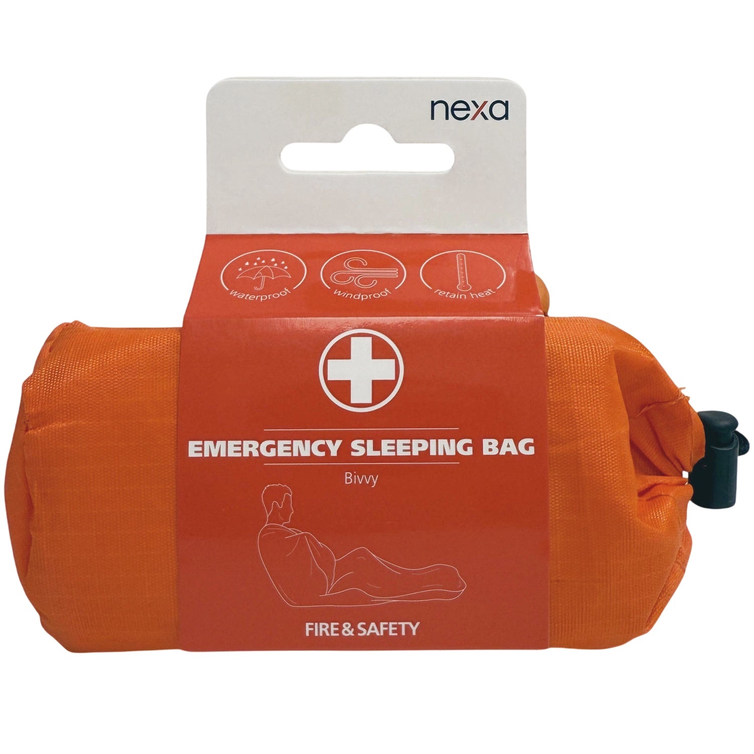Emergency Bivvy Sleeping Bag, Wind & Waterproof, 90x210cm