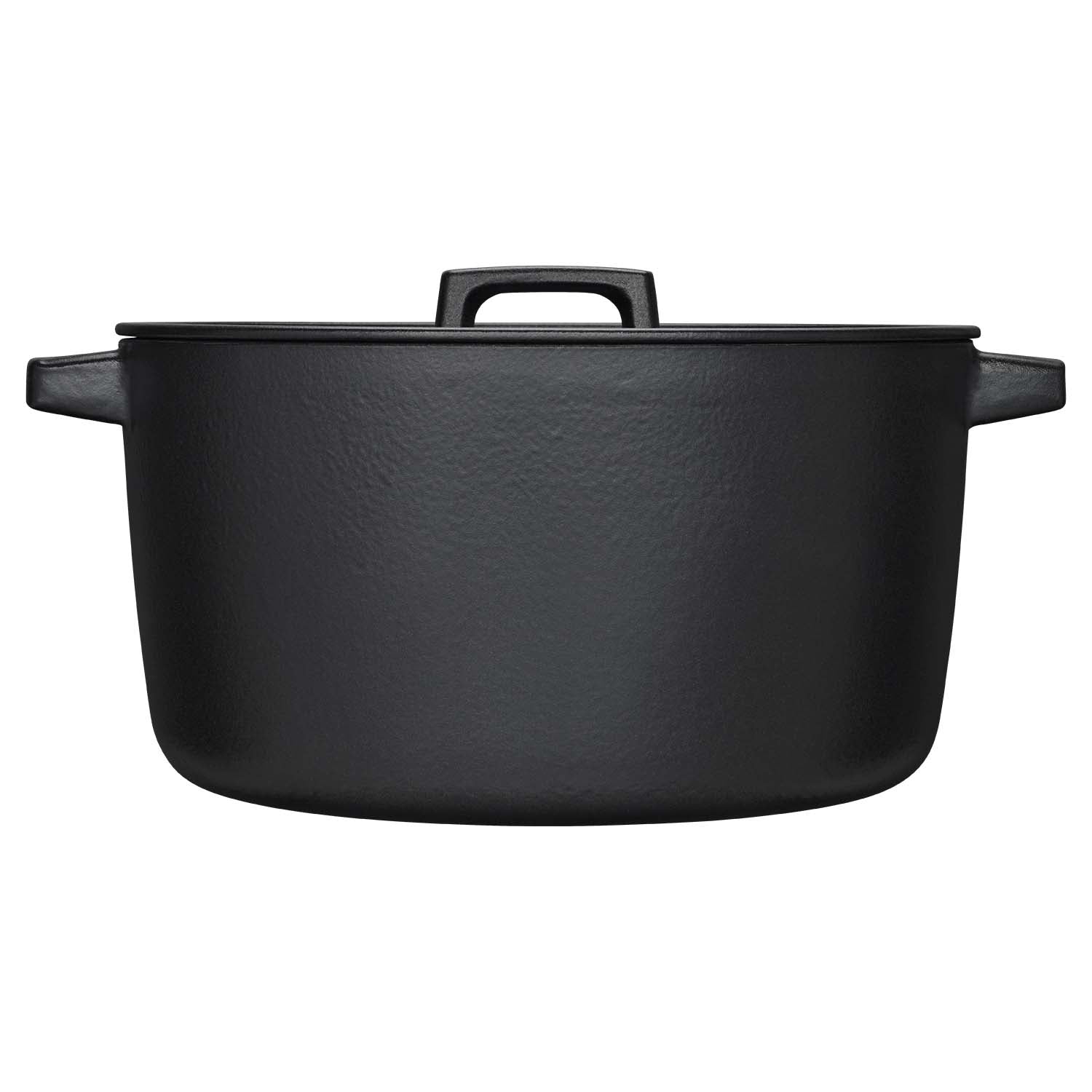 Enamel Pot with Lid, 6L Capacity