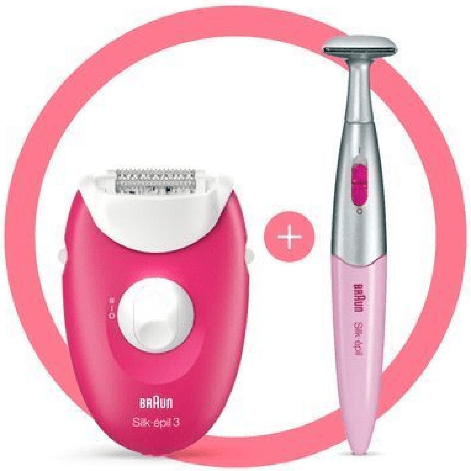 Epilator Silk-Epil 3 420 Ruby