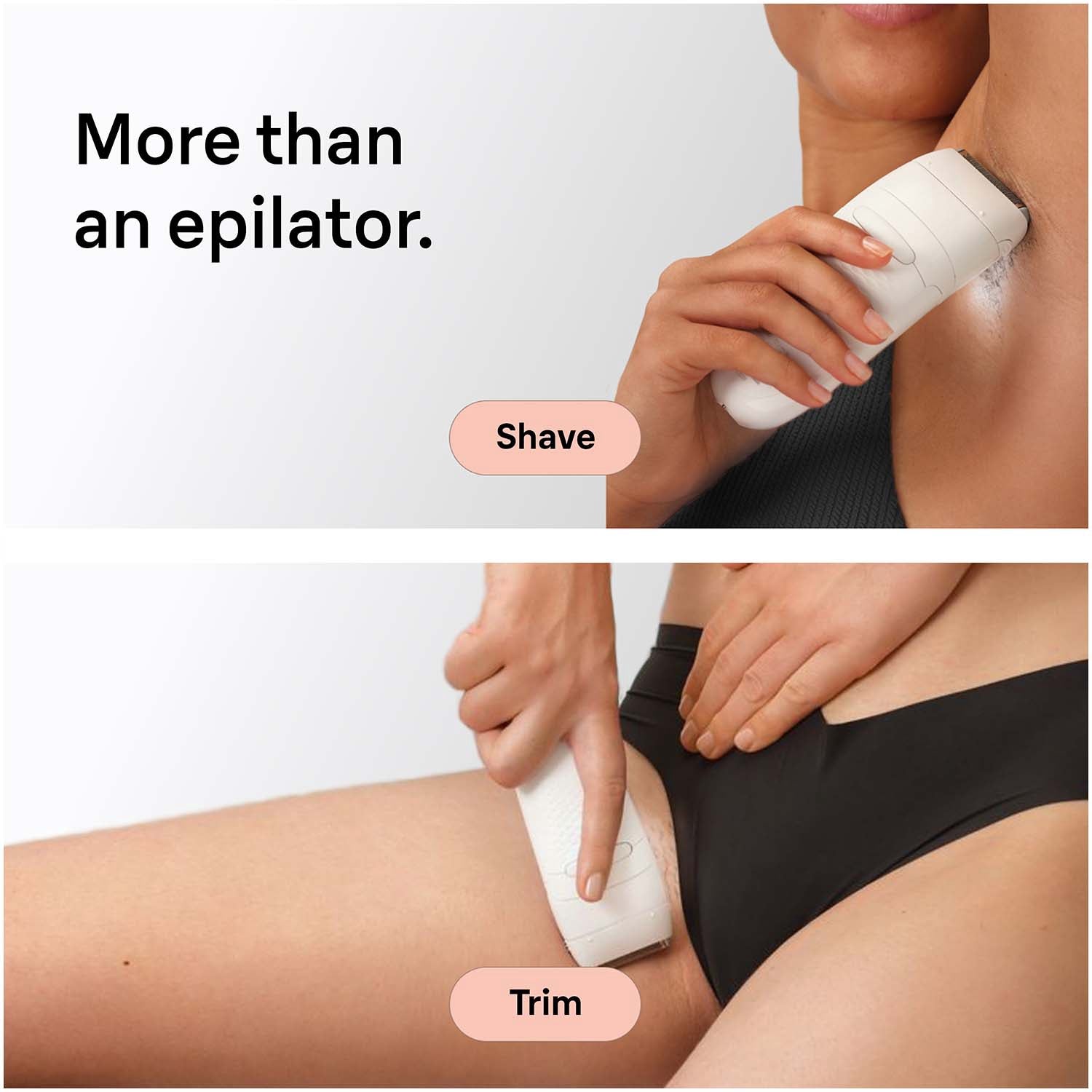 Epilator Wet & Dry, Long-Lasting Smooth Skin, Cordless