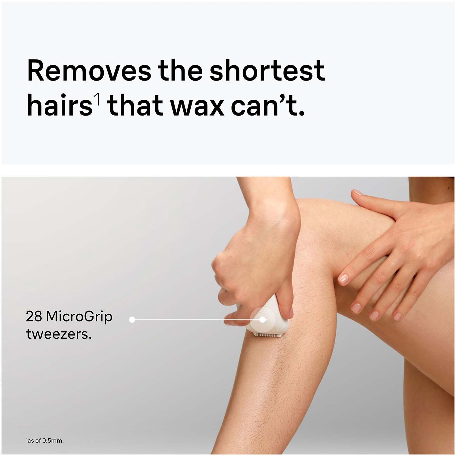 Epilator Wet & Dry, Long-Lasting Smooth Skin, Cordless