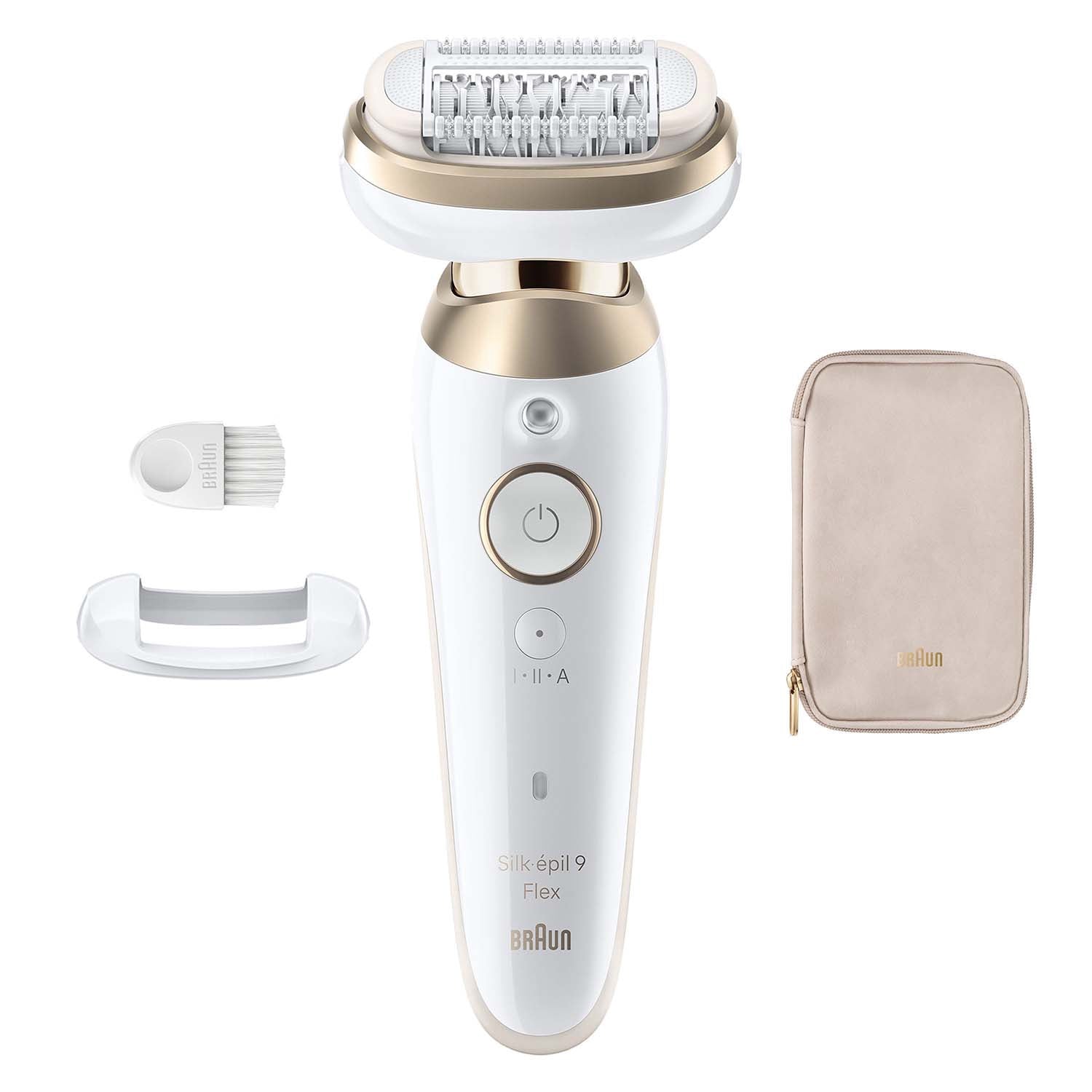 Epilator Wet & Dry, Long-Lasting Smooth Skin, Gold