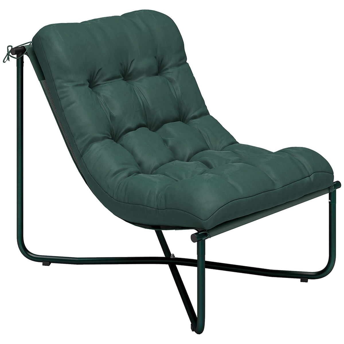Ergonomic Garden Chair with Cushion, Breathable Mesh, 120kg Capacity