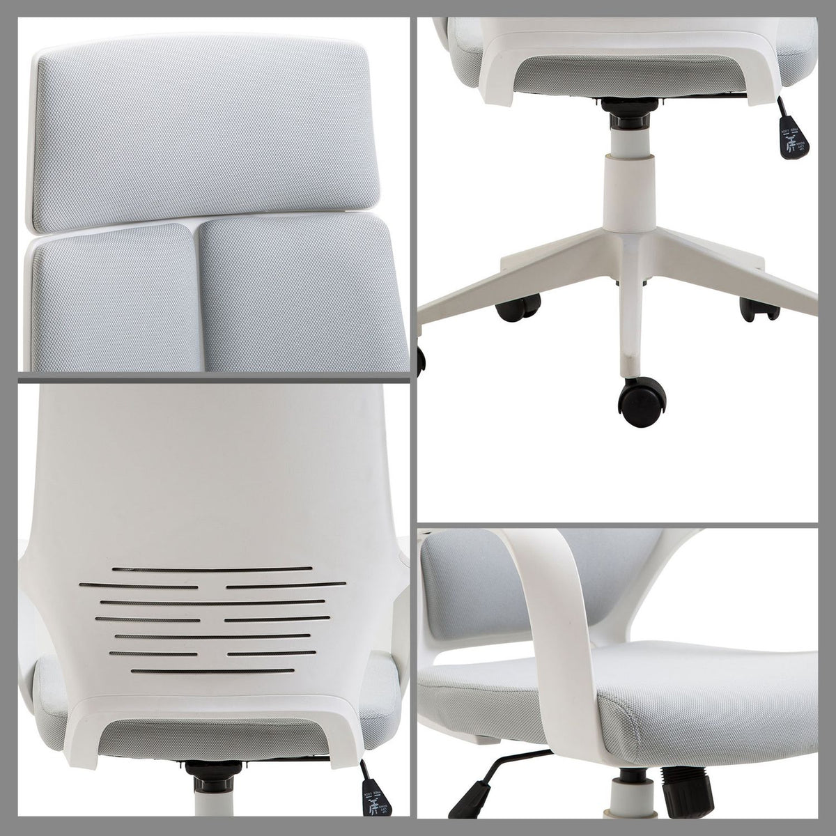 Ergonomic Office Chair, High Back, Adjustable Height