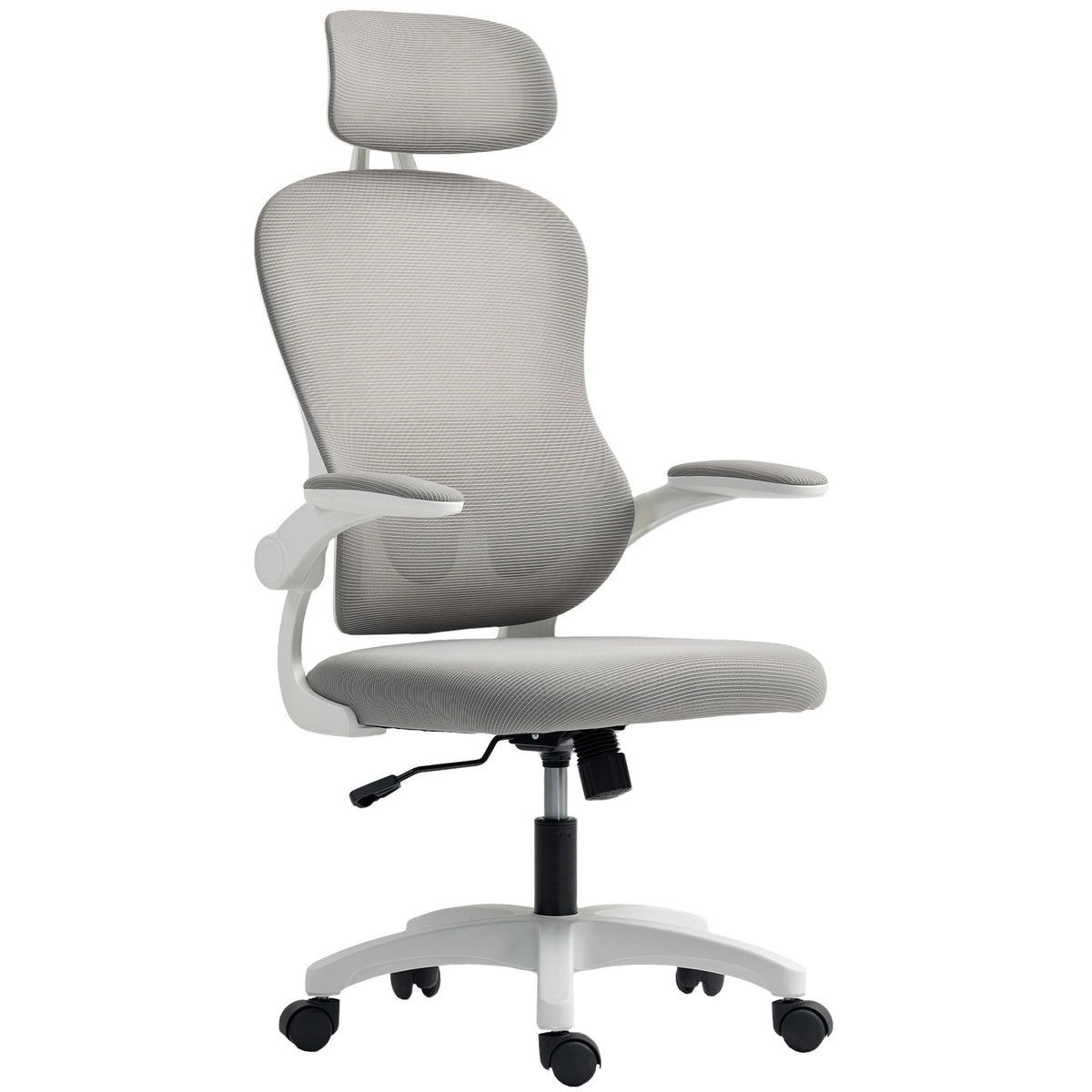 Ergonomic Office Chair, Mesh Back, Adjustable, Gray