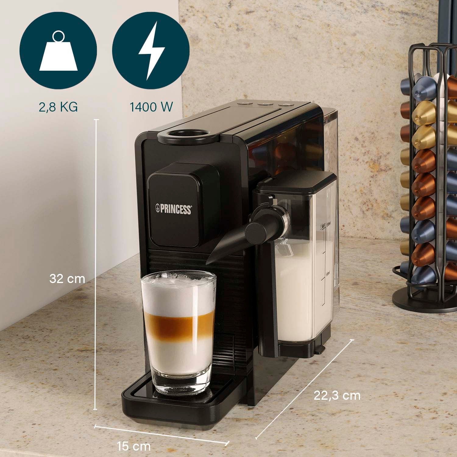Espresso Machine, 20 Bar, Nespresso Compatible