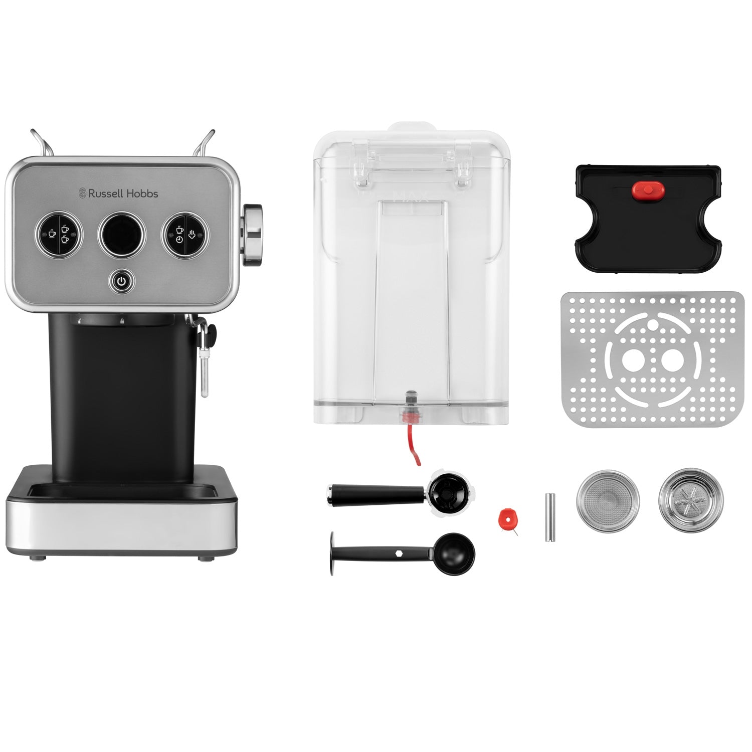 Espresso machine Distinctions Espresso Machine Titanium 26452-56