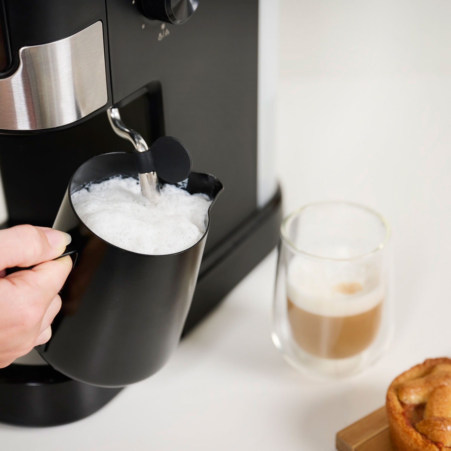 Espresso machine Manual CM-2278 incl. milk frother