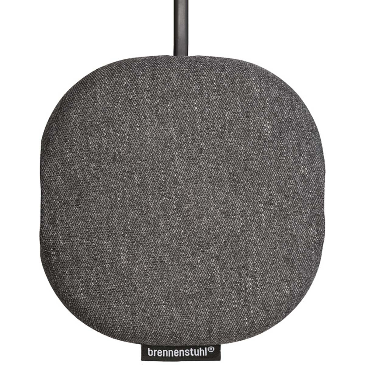 Estilo charging station with textile surface (furniture socket with 1x Euro socket and 2x USB charger, including velcro)