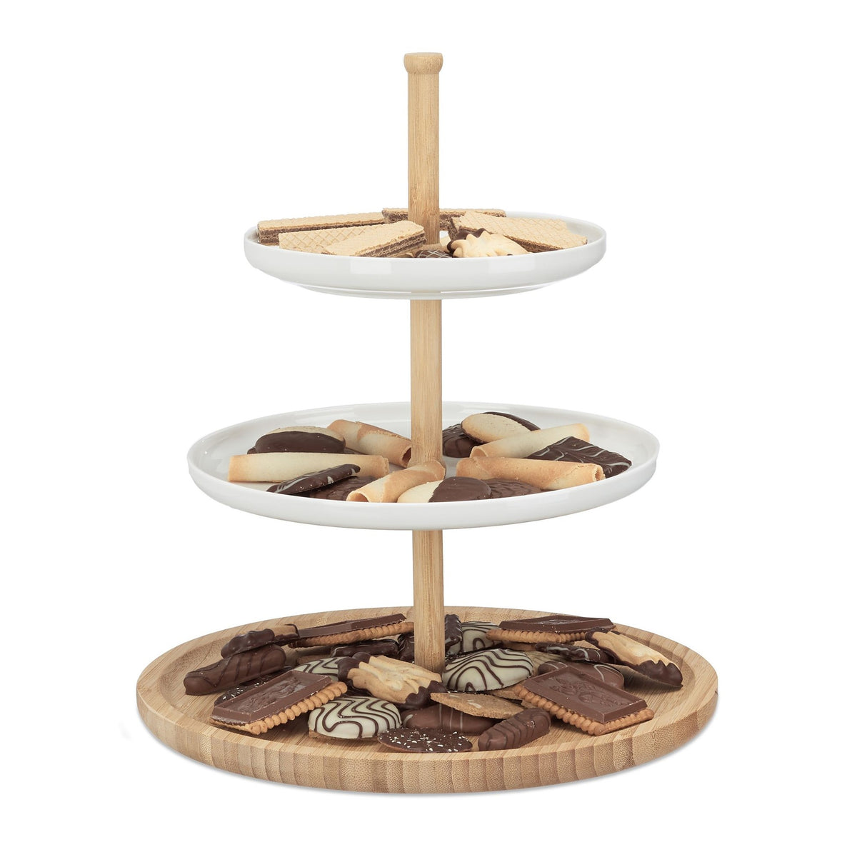 Etagere Bamboo and ceramics