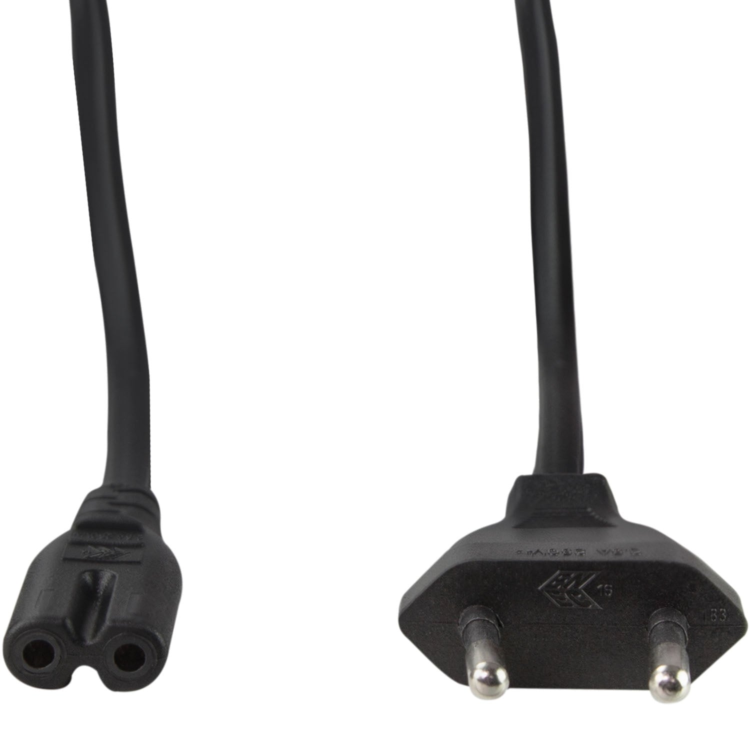 Euro Power Cable to C7, 5m, Black