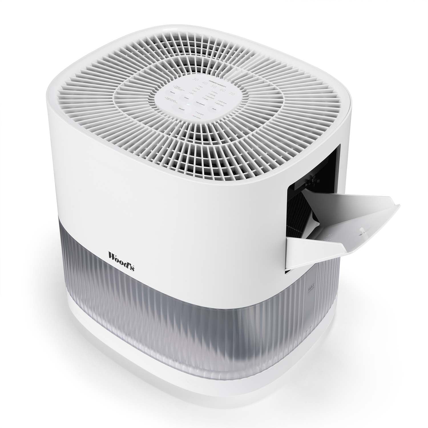 Evaporative Humidifier, 4.7L Tank, Quiet, for Bedroom/Office