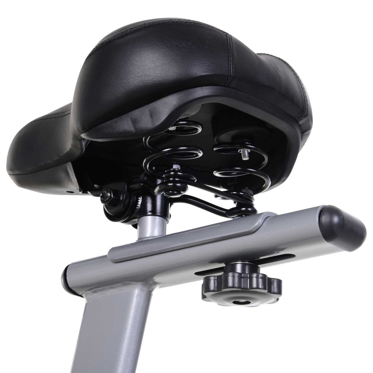 Exercise Bike Flywheel With Continuous Resistance With 10Kg Fitness Bike Bicycle Trainer Height Adjustable Steel Black, 120X47X104.5-117 Cm
