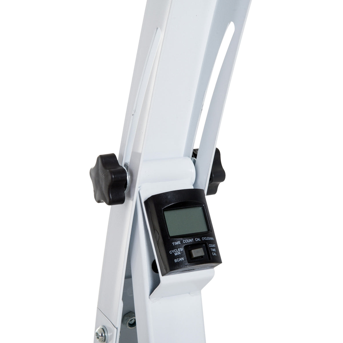 Exercise bike exercise trainer pedal trainer for seniors, steel, white, 40x42.5x100cm