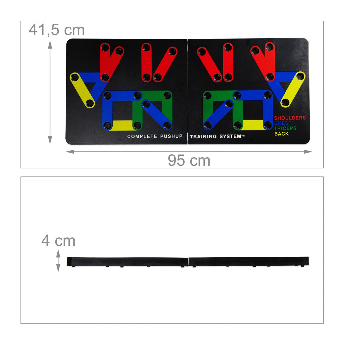 Exercise equipment push-up board