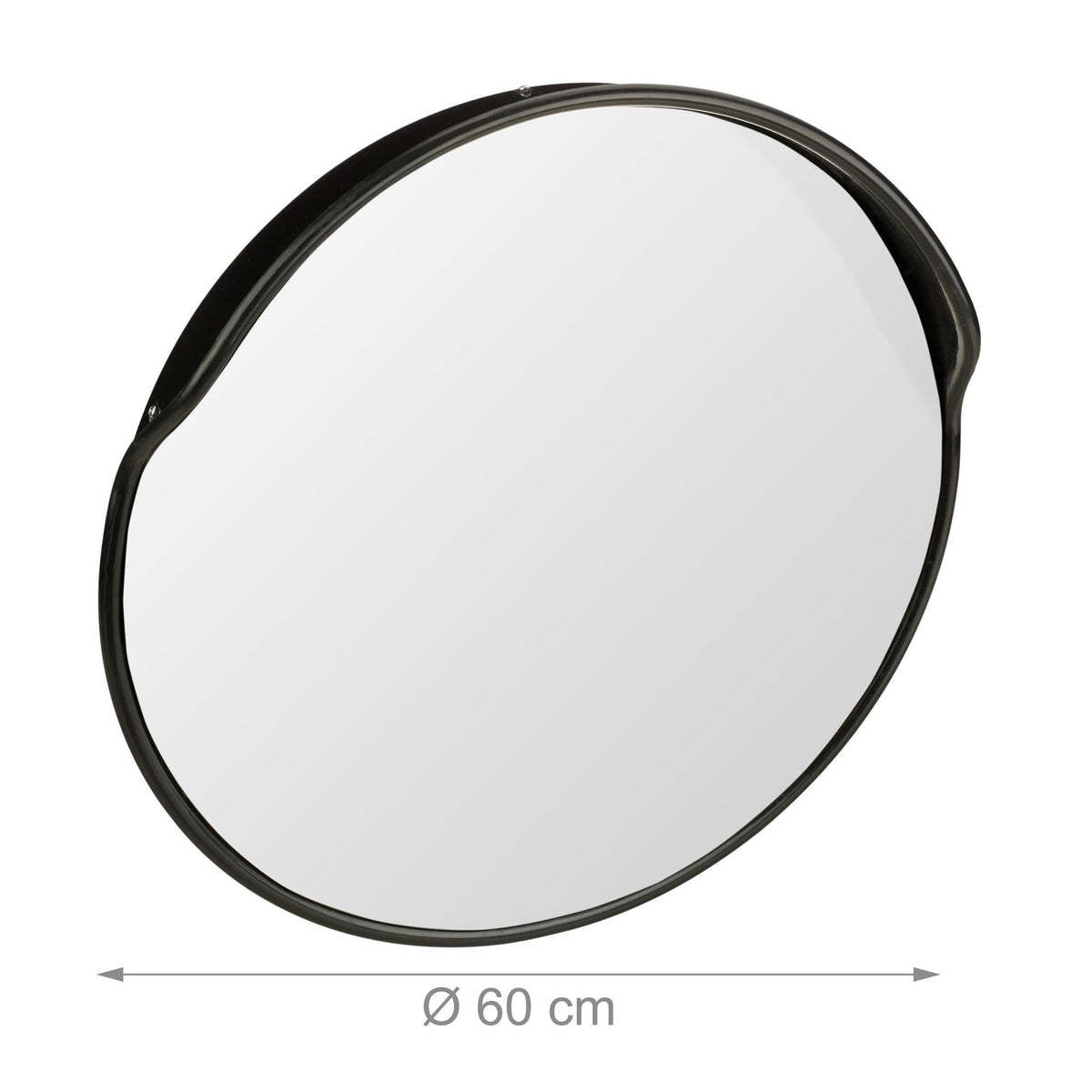 Exit mirror 60 cm black