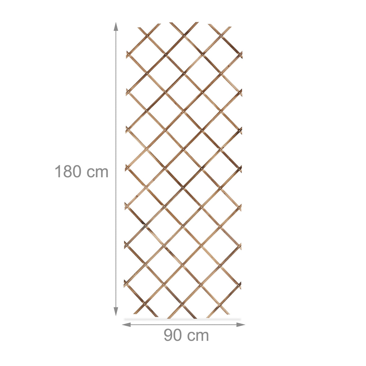 Extendable Plant Trellis Set, 180x90 cm, 3 Pack