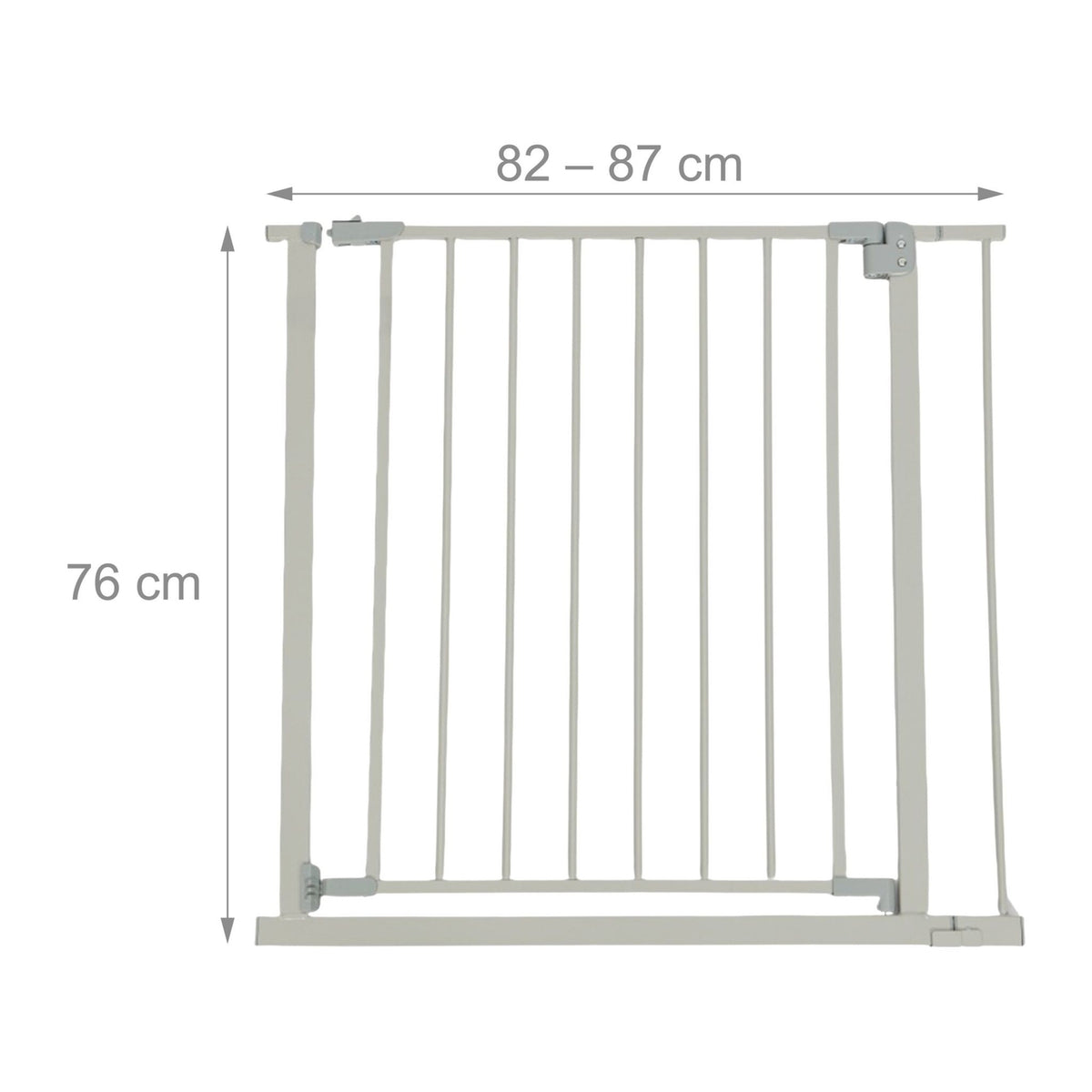 Extendable Safety Gate for Doors & Stairs, 75–100 cm