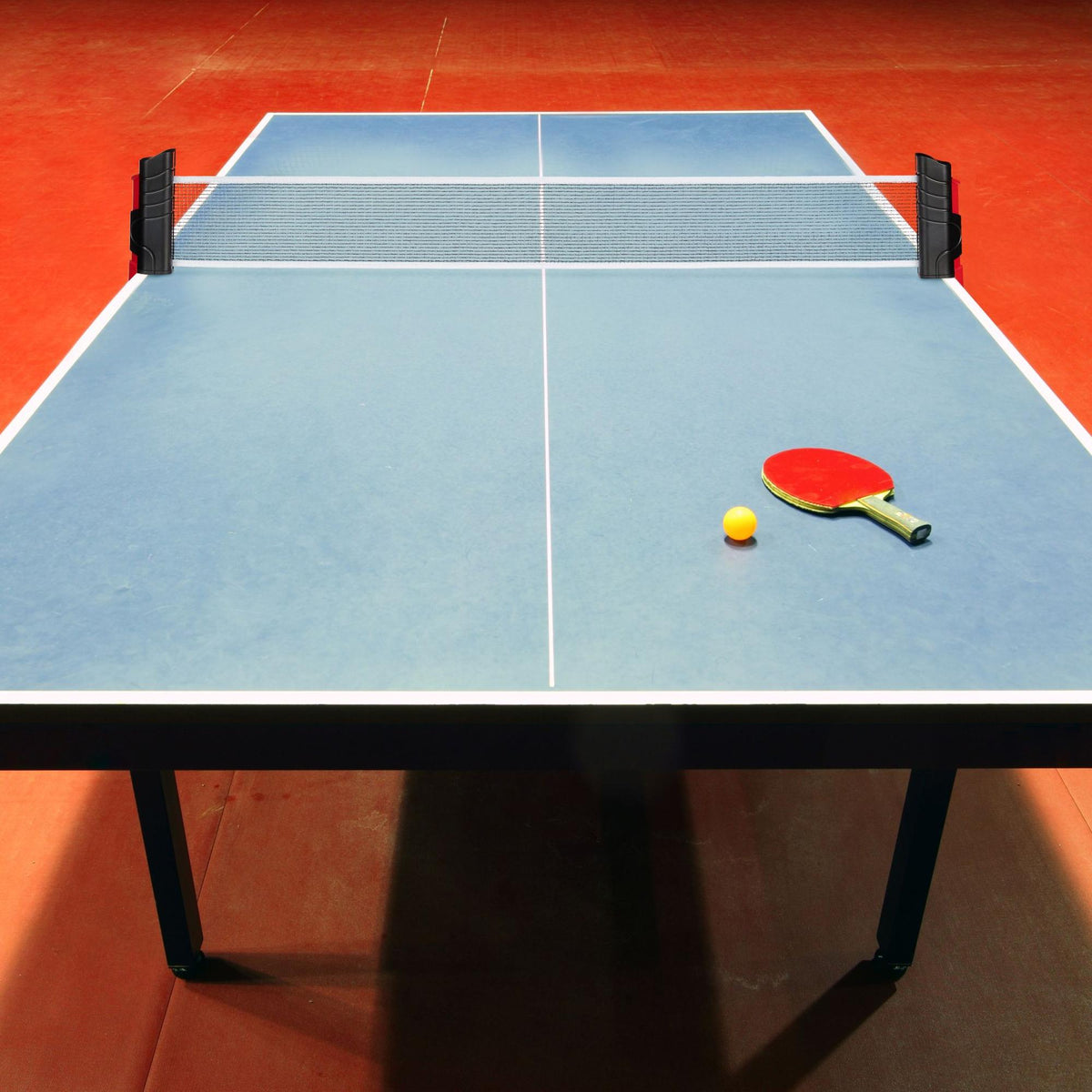 Extendable table tennis net