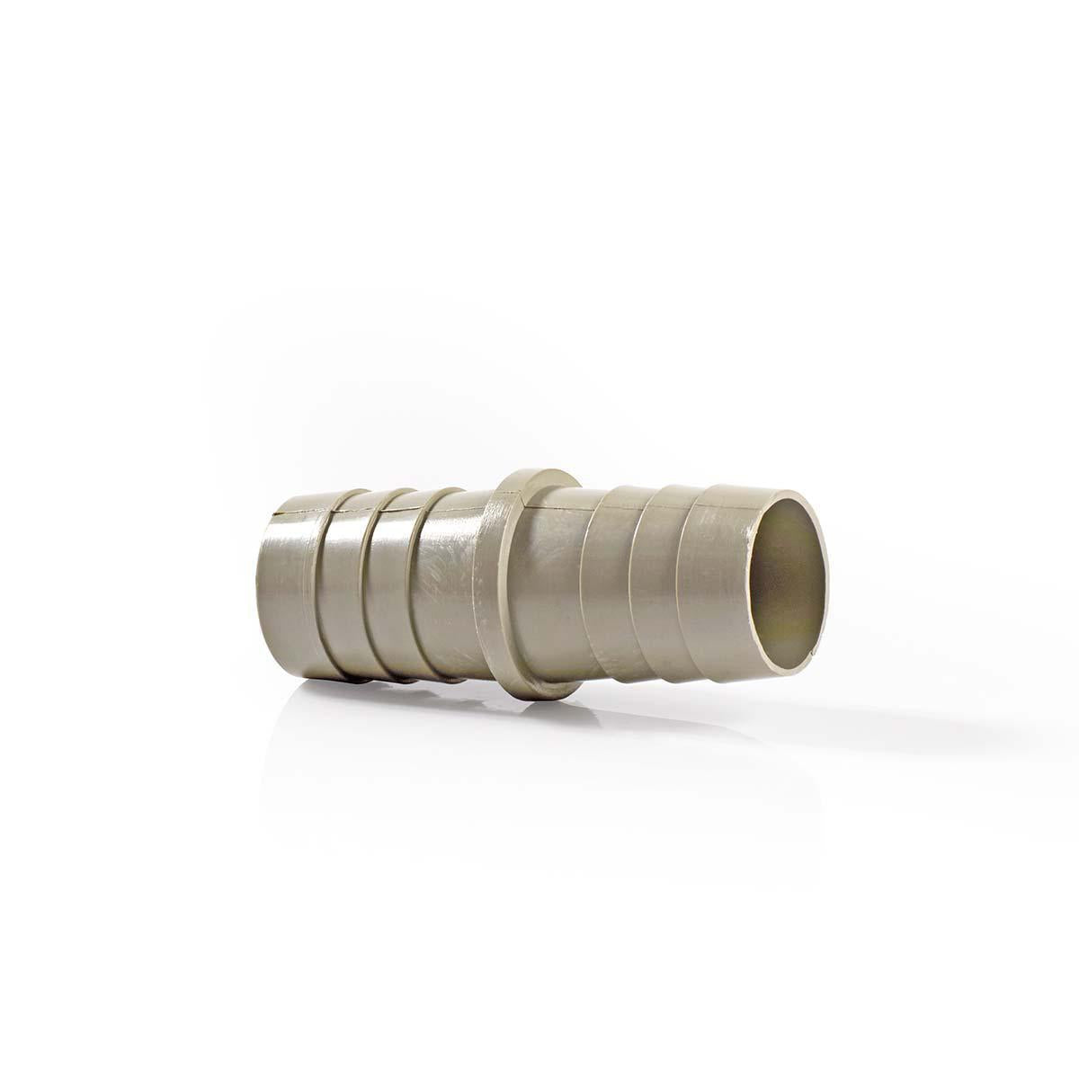 Extension piece with 2 hose clamps | 19mm | 19mm | Grey/Metal
