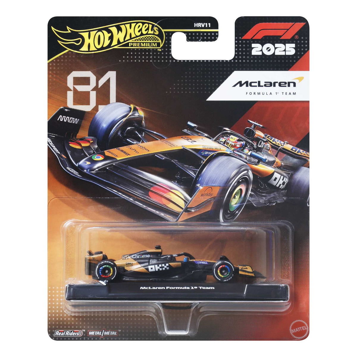 F1 Race Car Die-Cast Model, 1:64 Scale, Collectible