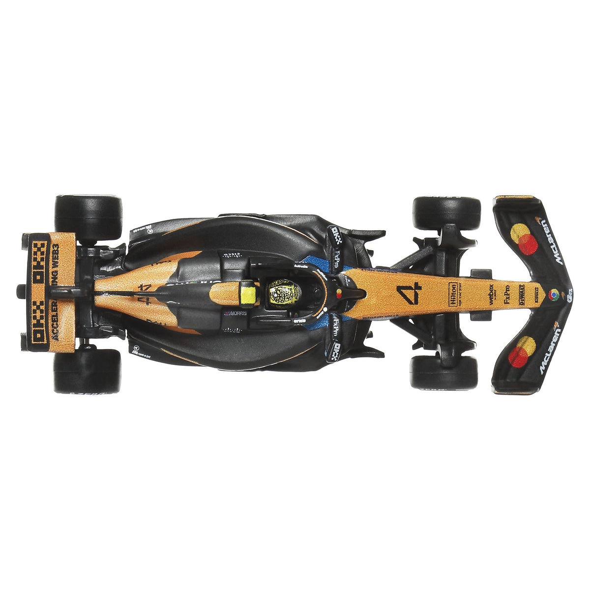F1 Race Die-Cast Car, 1:64 Scale Metal Model