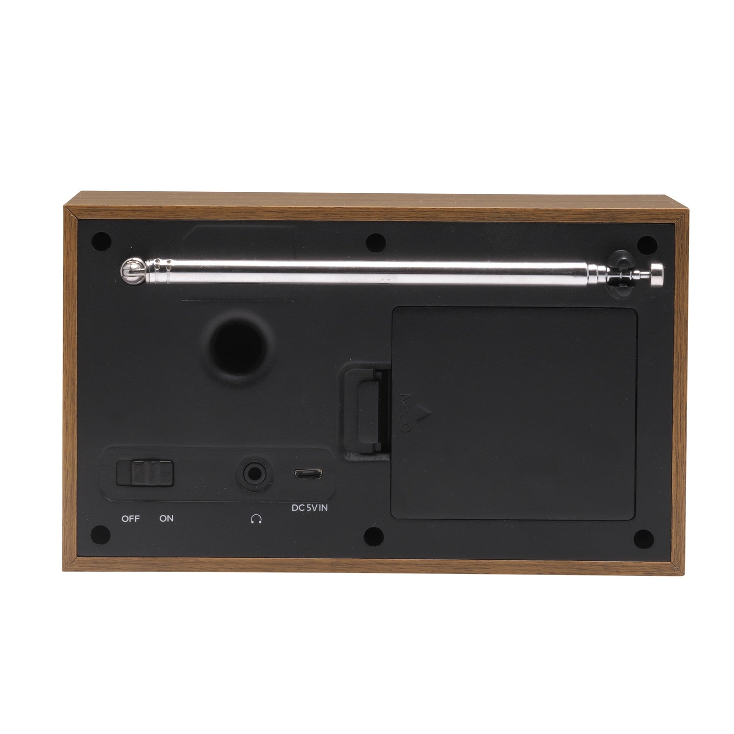 FM/DAB+ Radio Wood/White