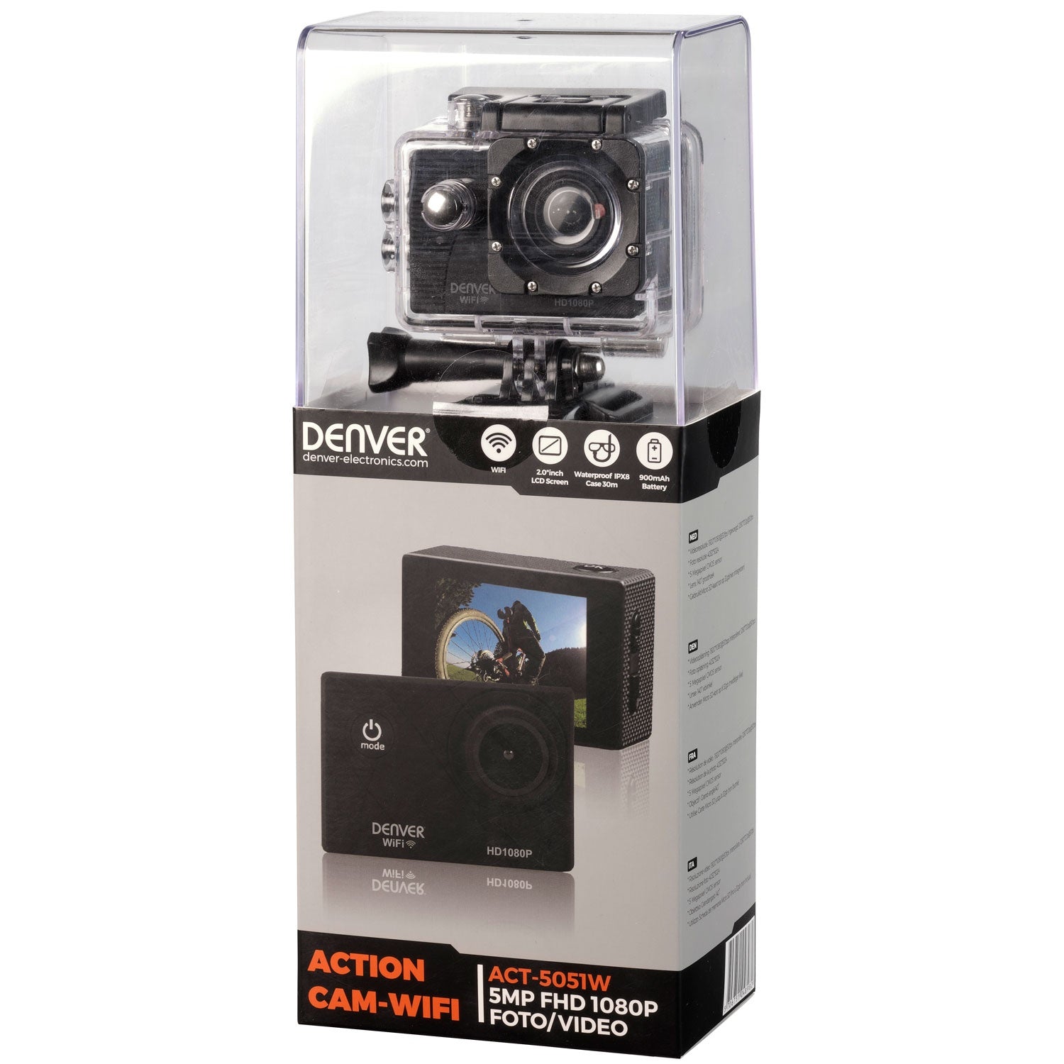 FULL HD Action cam with Wi-Fi 5Mpixel