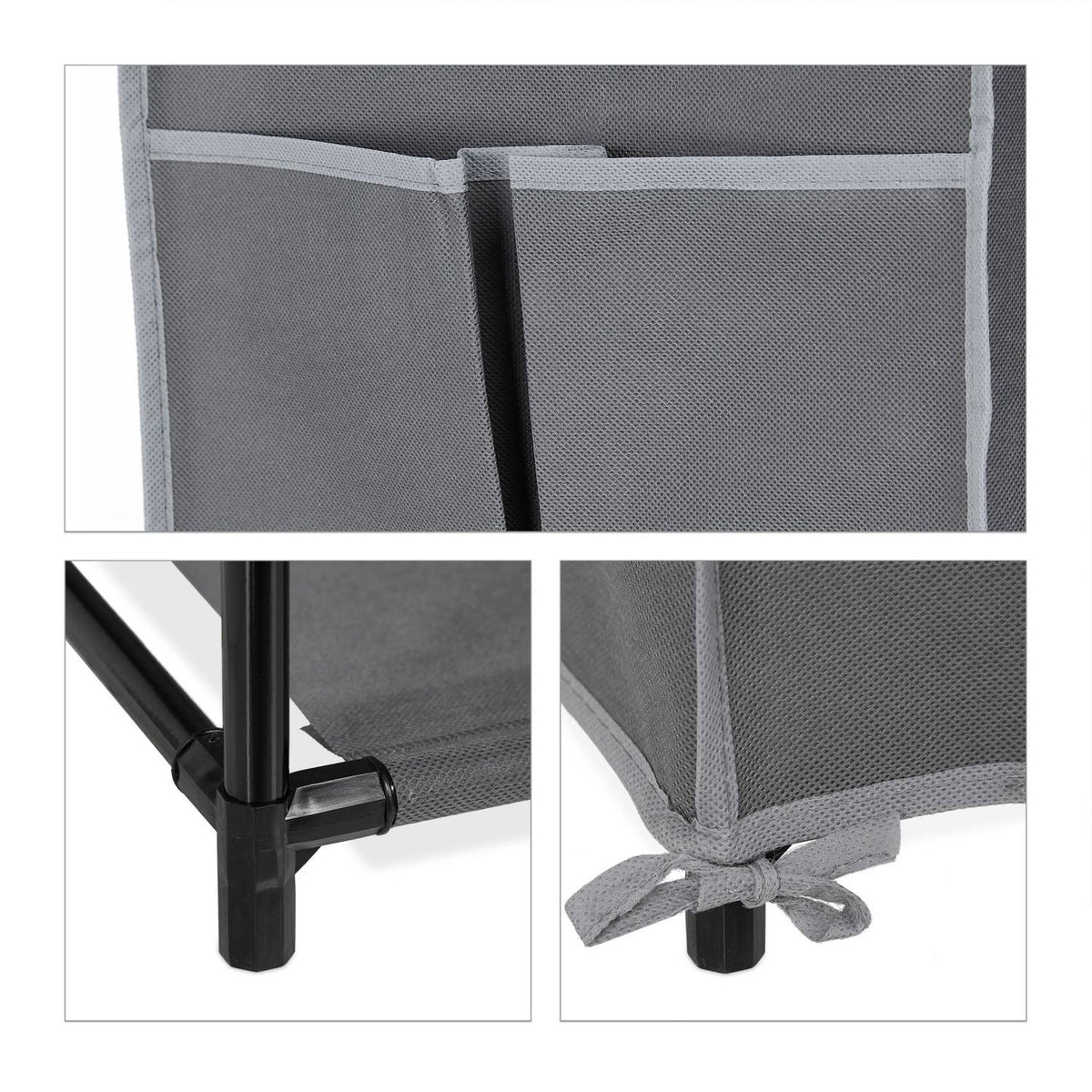 Fabric Shoe Rack, 9 Shelves for 36 Pairs