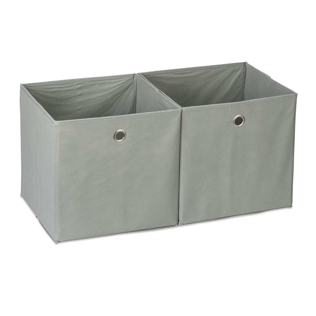 Fabric storage box, 2 drawers