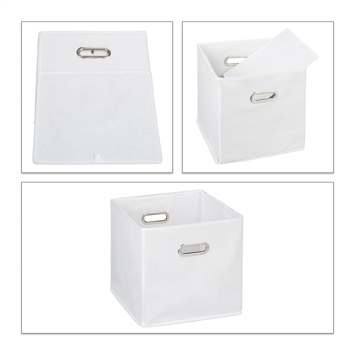Fabric storage box Set of 2
