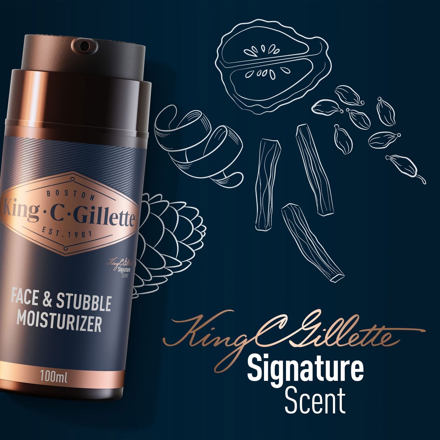 Face & Stubble Moisturizer 100ml