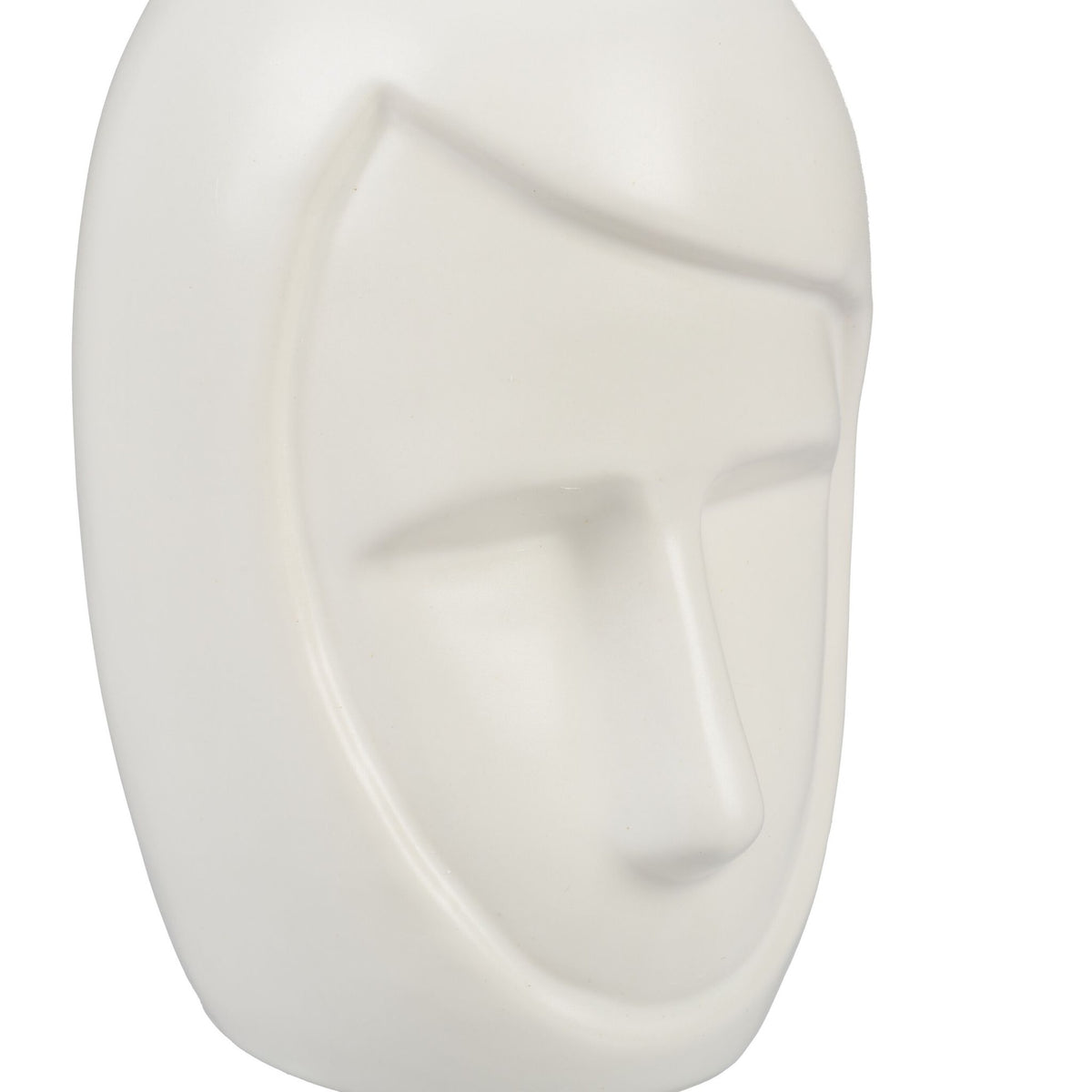 Face shaped flower vase