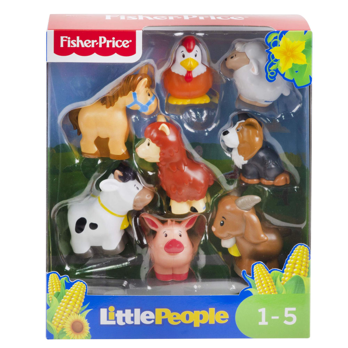 Farm Animal Figures Set for Little People Play