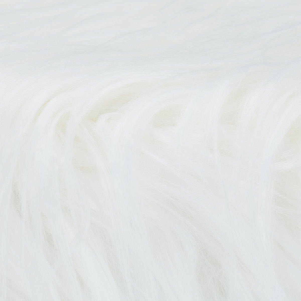 Faux Fur Footstool