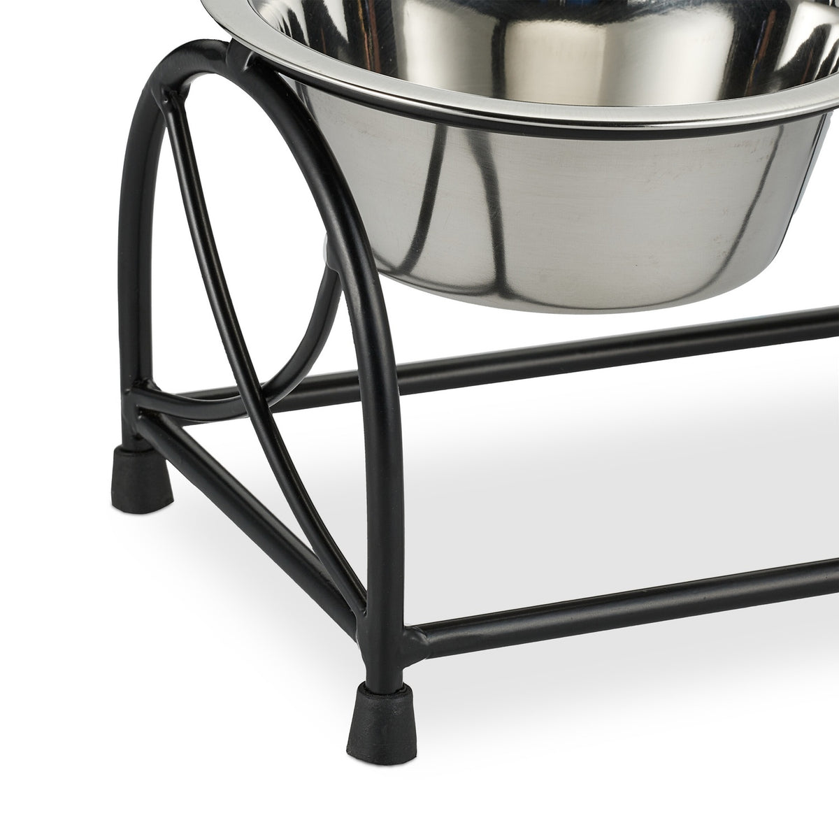 Feeding station for dogs