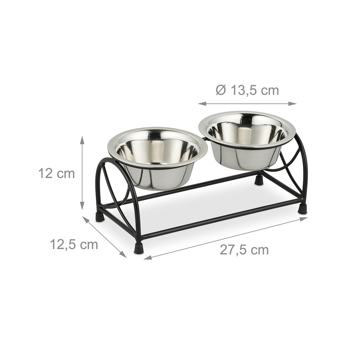 Feeding station for dogs