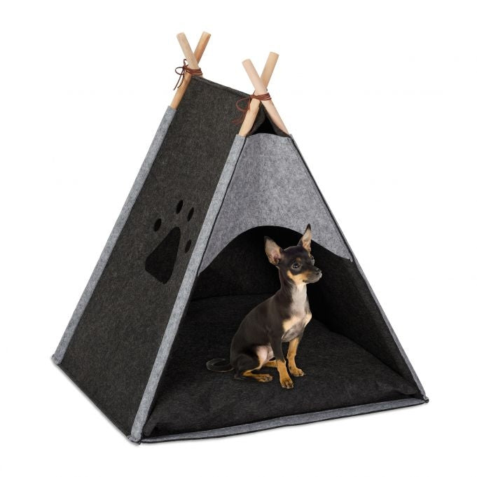 Felt dog bed